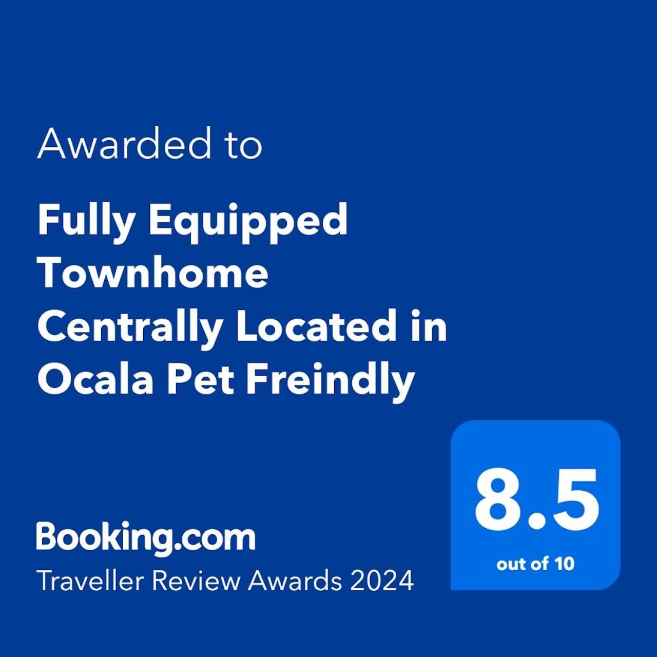 Spacious Townhome Ocala, Central Location, Newly Renovated, Pets Welcome Eksteriør billede